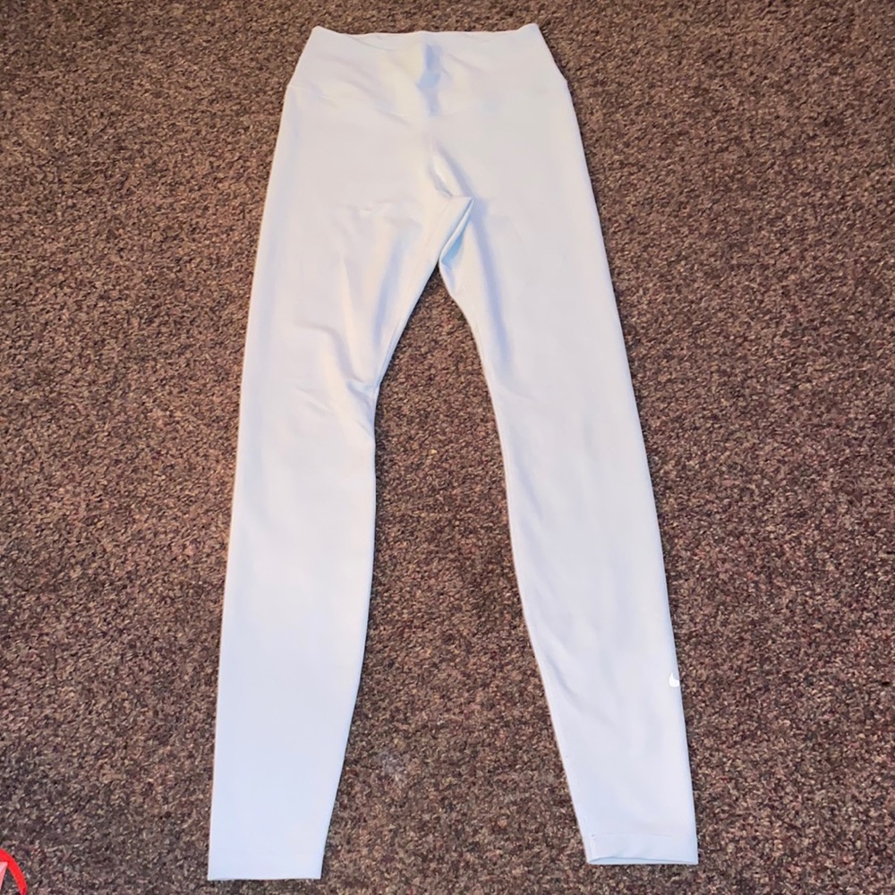 Light blue Nike Dri-fit leggings